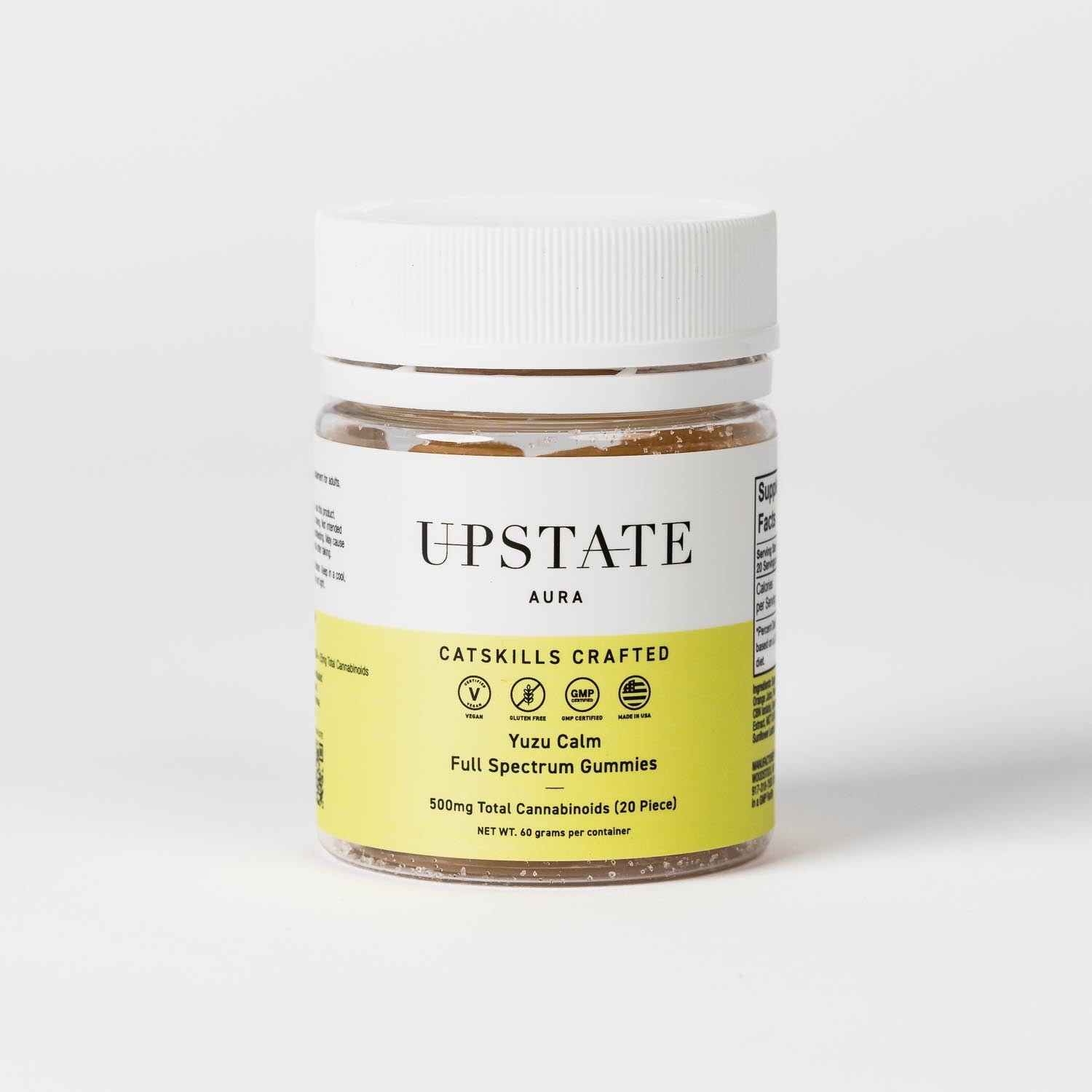 Yuzu Calm Full Spectrum Gummies – Upstate Aura