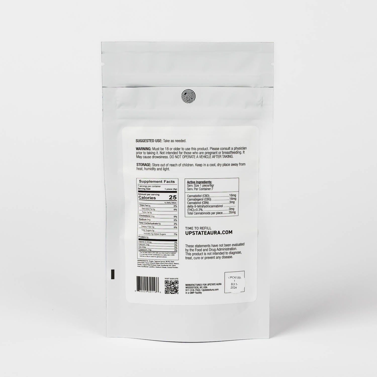 Chocolate Kava Bonbons Info and Nutritional Facts