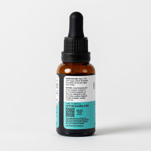Suggested use and Caution label for Organic Full Spectrum Hemp Extract 1,200mg