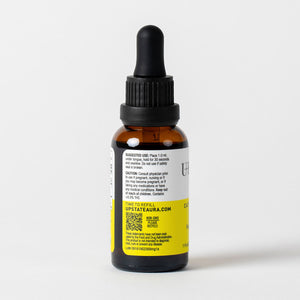 Suggested use and Caution label for Organic Full Spectrum Hemp Extract