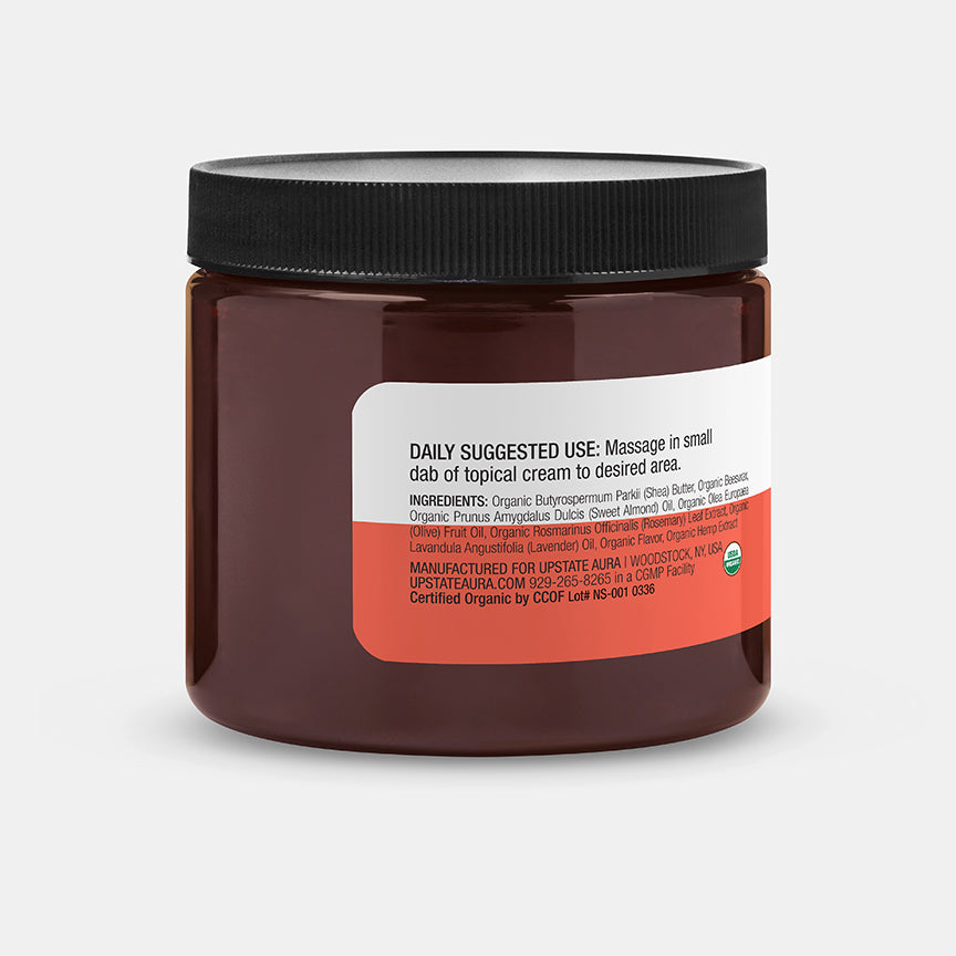 DAILY SUGGESTED USE for Organic Full Spectrum Extra Strength Cream 2,000mg